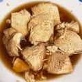 酒飲みのアテw's cooksnap of when they made むね肉 簡単チャーシュー.
