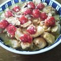 くみたんネコ's cooksnap of when they made 鶏むねとミニトマトのチーズ焼き.