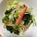 クック4D9WUA☆'s cooksnap of when they made 麺なし冷やし中華風サラダ.