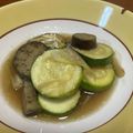 hiromi17's cooksnap of when they made ズッキーニとミョウガの塩麹焼き浸し.