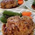 ｸﾏﾘｴ's cooksnap of when they made 肉肉しいハンバーグ♪.