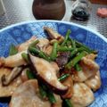 ひっこ's cooksnap of when they made スタミナ満点！鶏むね肉のニンニクの芽炒め.