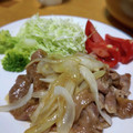 たくじろうさんたろう's cooksnap of when they made 簡単！美味しい！豚の生姜焼き.