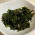 papikun's cooksnap of when they made あっさりとわかめだけ♪.