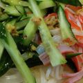 あゆたっくん's cooksnap of when they made 新玉ねぎとカニかまの和風サラダ.