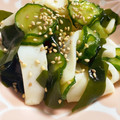 MapiSapi's cooksnap of when they made わかめときゅうりの酢の物.