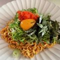 酉出汁子's cooksnap of when they made ねぎだく明太ごままぜそば.