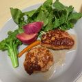 ピーナッツ子♪'s cooksnap of when they made 鶏ミンチと新玉ねぎの和風ハンバーグ.