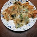 masakolv's cooksnap of when they made カリカリ★紫蘇と玉ねぎのチヂミ.