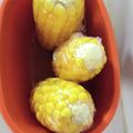 keiko513's cooksnap of when they made レンジで簡単！茹でとうもろこし　1本4分.