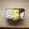 みるく茶's cooksnap of when they made お弁当に♪５分で出来る焼肉そぼろ丼.