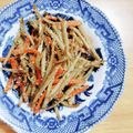 クッキングかぁ♡'s cooksnap of when they made 塩麹入りきんぴらごぼう.