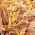 ☆ドキンちゃん☆”'s cooksnap of when they made 玉葱と魚肉ソのふんわり卵炒めカレー風味♡.