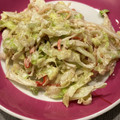 ぱぱぷぅ's cooksnap of when they made キャベツとちくわのごまマヨサラダ.