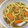 なべなべ☆★'s cooksnap of when they made 昨日の余りで★カレーうどん.