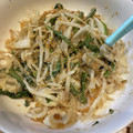まめ郎's cooksnap of when they made ★もやし・ちくわ・わかめのオイマヨ炒め★.
