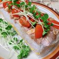 ☆３匹の子ぶた☆'s cooksnap of when they made 照り焼きチキンのカラフル押し寿司.