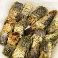 クック甘党。's cooksnap of when they made 袋で振るだけ！塩サバの磯辺揚げ☆.