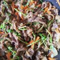 キルヘボン's cooksnap of when they made プルコギ（お弁当にも美味しい）.