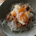 ぺこりーの。's cooksnap of when they made 納豆しらたきスパ.