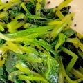 にこちゃんち's cooksnap of when they made ほうれん草～台湾の味～.