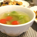 I♡BOY's cooksnap of when they made レタスとトマトの中華スープ♪.