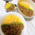 na_o♡'s cooksnap of when they made お弁当に♪５分で出来る焼肉そぼろ丼.
