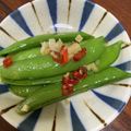 クックUW92JL☆'s cooksnap of when they made 人気やみつきスナップエンドウ作り置き副菜.