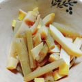 ＪＵＮちゃン's cooksnap of when they made たけのことフキのキンピラ✿.