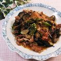 クックHG9V8Y☆'s cooksnap of when they made 我が家の豚とナスの炒め物.