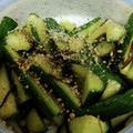 え～み～'s cooksnap of when they made ◆簡単♡ごま香る塩昆布ときゅうり和え物◆.