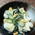リンリン☆☆☆'s cooksnap of when they made ☆きゅうりとゆで卵のマヨ和え♪.
