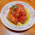 クックTVYJON☆'s cooksnap of when they made トマトの自家製バジルソース和え.