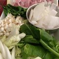 ﾌﾞﾚﾝﾀﾞ's cooksnap of when they made 白菜たっぷりの豚しゃぶ鍋.