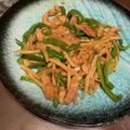 マックスの母's cooksnap of when they made 安い豚肉が美味しくなる青椒肉絲.