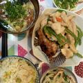 看護師ママのキッチン's cooksnap of when they made 塩麹タケノコとグリンピースの春ごはん.