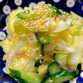 ドドレミ♪'s cooksnap of when they made 白だしでキャベツ大量消費の浅漬風サラダ.