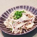 Dellaたん's cooksnap of when they made 糸こんにゃくときのこのバター醤油炒め.