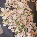 蜜柑の花's cooksnap of when they made 鶏ひき肉と万能ネギのさっぱり塩生姜炒め.