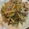 イベント大好き！'s cooksnap of when they made 豚こまとじゃがいも甘辛しそバター炒め.