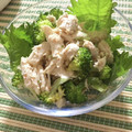 フジぽん's cooksnap of when they made ささみと明太子の大葉マヨ和え.
