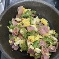 マイメロまきこ's cooksnap of when they made ゴーヤチャンプル　ベーコンで！お弁当にも.