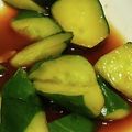 ヨシヨッシー's cooksnap of when they made やみつき胡瓜　給食完全再現〜シェフ直伝.