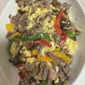 たか志's cooksnap of when they made ふわふわ卵と牛肉の塩麹炒め.