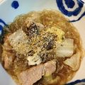 pnkdiamond's cooksnap of when they made 白菜と塩豚の春雨スープ.