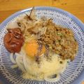 ミルお's cooksnap of when they made やみつき☆パスタな納豆うどん✿簡単♪１人ランチに♪.