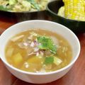 Superlittleboo's cooksnap of when they made セロリのスープ　ＪＡにいがた南蒲.