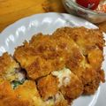 ｙｕｕ☆ｋａ's cooksnap of when they made 鶏もも肉のﾁｰｽﾞ大葉巻き.