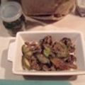 めおりん's cooksnap of when they made ピリ辛クセになる！ナスと挽肉の生姜炒め♪.