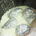 はっさく大福839's cooksnap of when they made ごはんと一緒に出来上がる✿ゆで卵ゆで野菜.